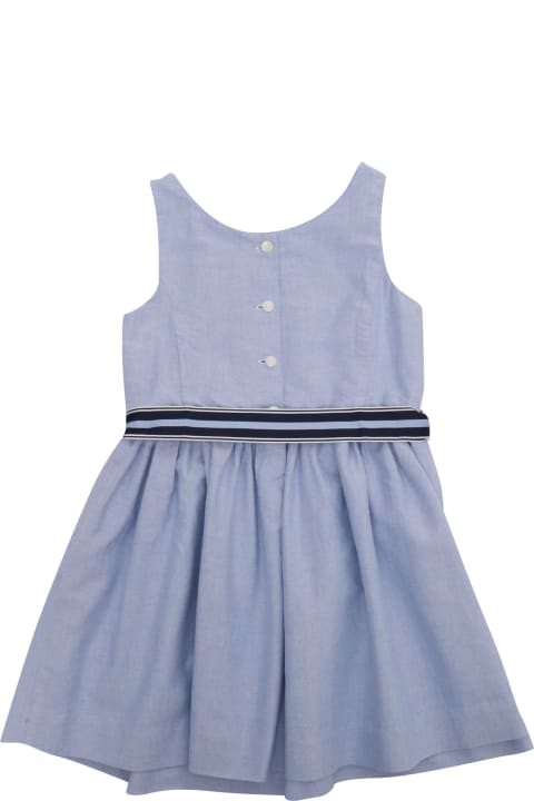 Dresses for Girls Polo Ralph Lauren Light Blue Dress