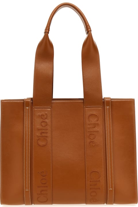 Chloé for Women Chloé 'woody Medium' Shopper Bag
