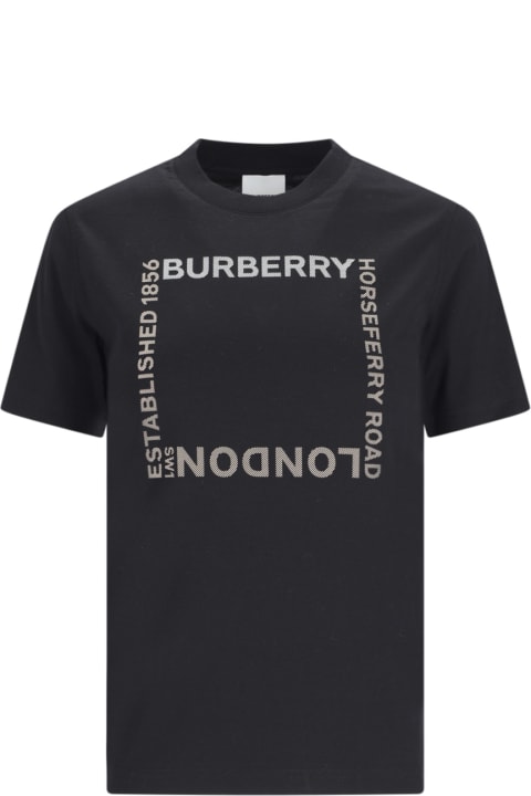 ウィメンズ新着アイテム Burberry 'horseferry' T-shirt