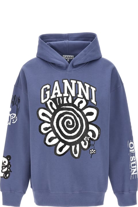 Ganni Fleeces & Tracksuits for Women Ganni 'magic Power' Hoodie