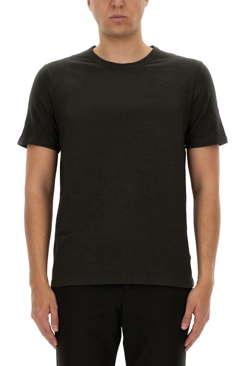 Theory ملابس علوية لـ القسم الرجالي Theory Cotton T-shirt