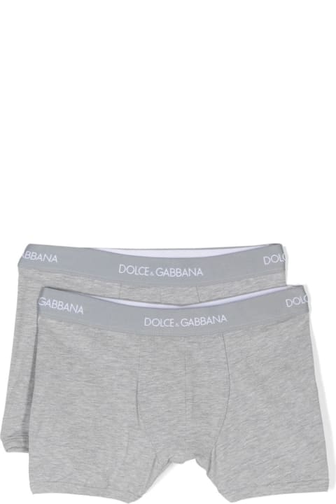 Dolce & Gabbana for Kids Dolce & Gabbana Set Of 2 Briefs With Logo