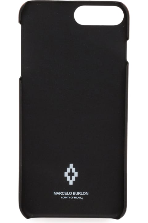 Marcelo Burlon Hi-Tech Accessories for Men Marcelo Burlon Wings Iphone 8 Plus Case