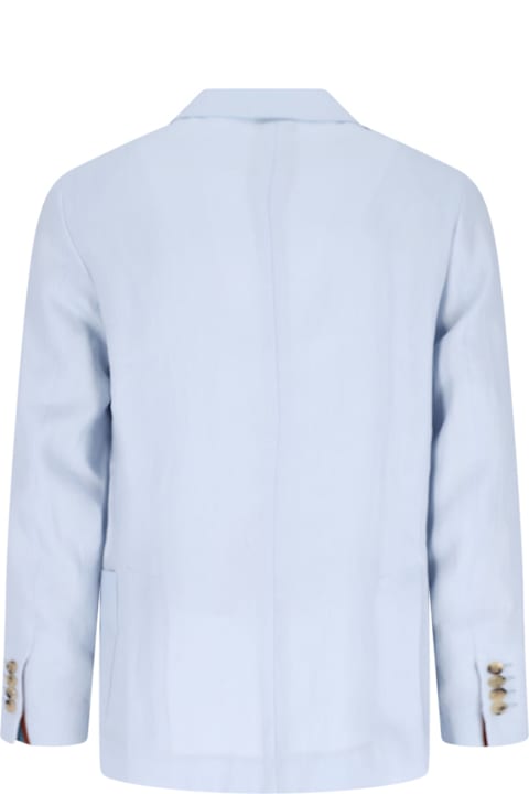 Paul Smith for Men Paul Smith Single-breasted Linen Blazer