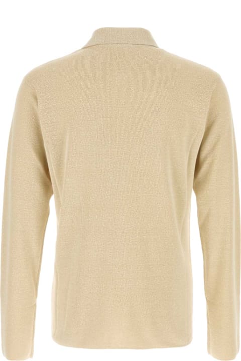 Quiet Luxury for Men The Row Beige Linen Blend Lorde Cardigan