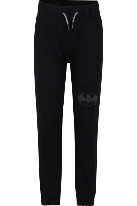 Fashion for Kids DKNY Black Trousers For Boy With Logo