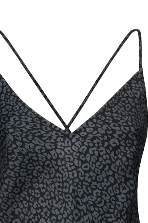 MC2 Saint Barth Dresses for Women MC2 Saint Barth Eydis Animal Print Satin Slip Dress