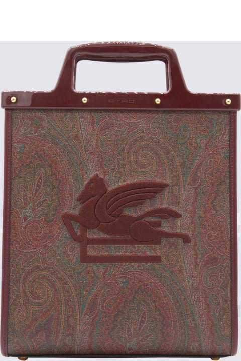 メンズ新着アイテム Etro Multicolour Paisley Medium Love Trotter Bag