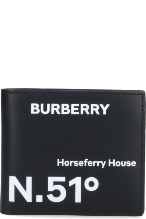 Burberry Wallets for Men Burberry Coordinates Printed Bi-fold Wallet