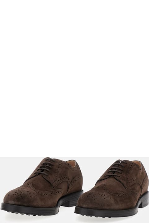 Homeware Tod's Lace- Up Brogue Shoes Stached Heel