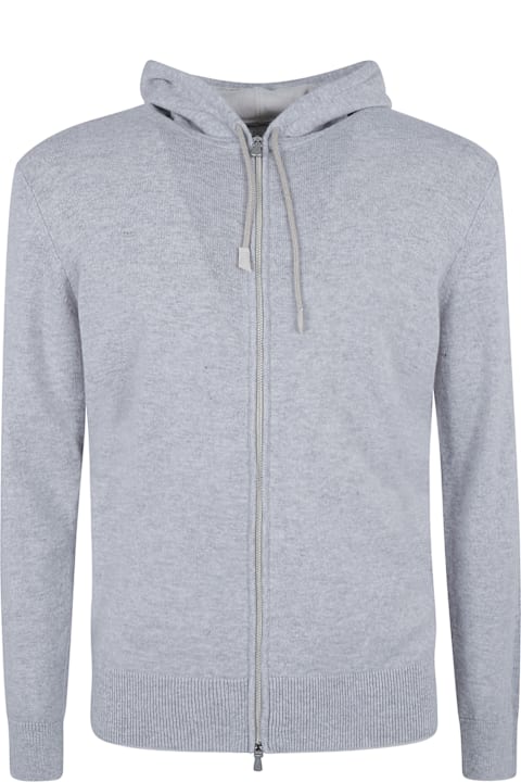 Eleventy سترات صوف وبدل رياضية لـ القسم الرجالي Eleventy Zipped Hoodie