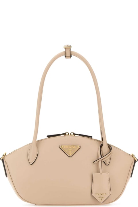 Prada Totes for Women Prada Light Pink Leather Small Handbag