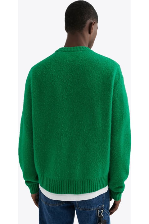 Axel Arigato Pin Sweater Emerald green wool sweater - Pin sweater