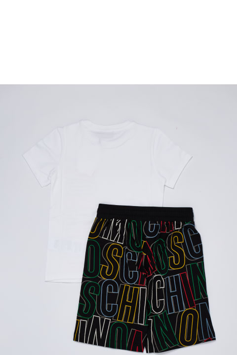 ボーイズ Moschinoのジャンプスーツ Moschino T-shirt+shorts Suit