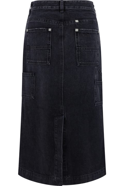 Givenchy Sale for Women Givenchy Denim Skirt