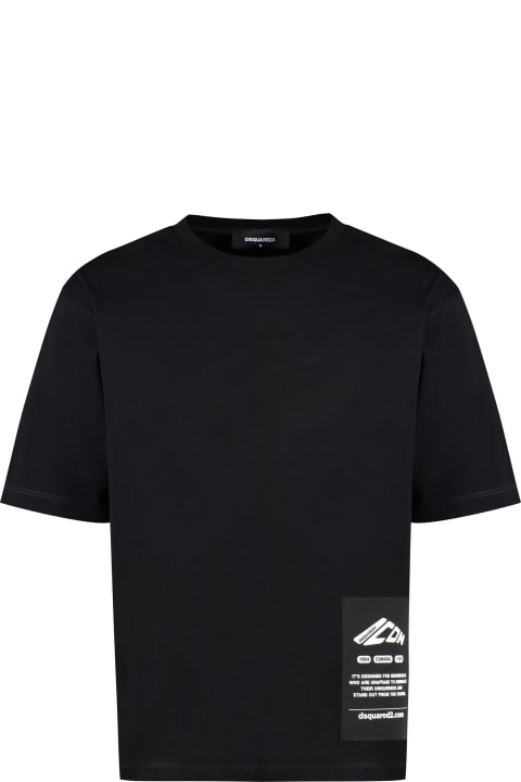 Dsquared2 Topwear for Men Dsquared2 Cotton Crew-neck T-shirt