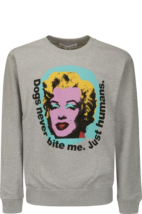 Comme des Garçons Shirt Fleeces & Tracksuits for Men Comme des Garçons Shirt Cotton Pile Plain With Print I Andy Warhol