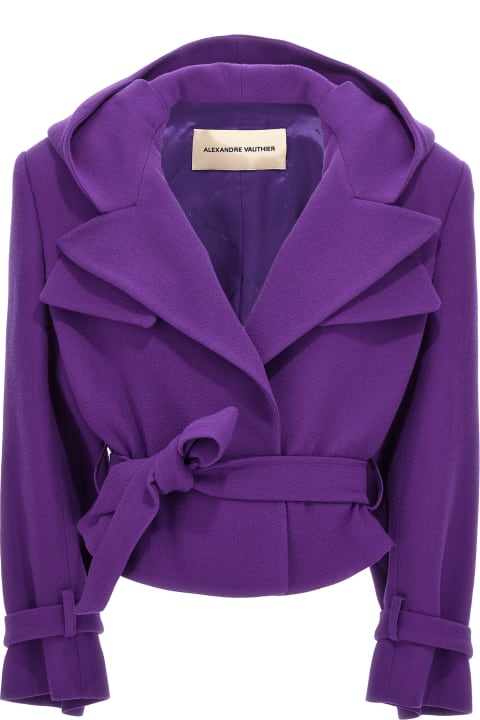 Alexandre Vauthier Coats & Jackets for Women Alexandre Vauthier Cropped Blazer