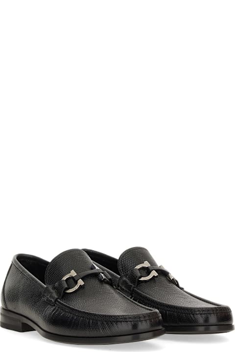 Ferragamo لـ Kids Ferragamo "great" Loafer With "hooks"