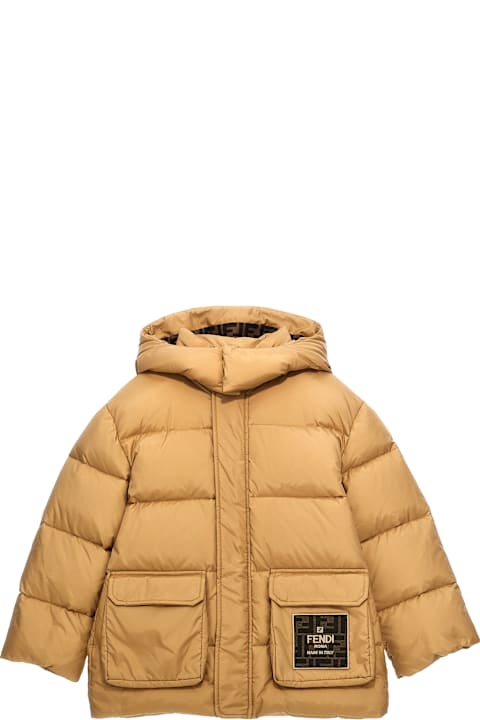 Fendi for Boys Fendi 'fendi Roma' Down Jacket