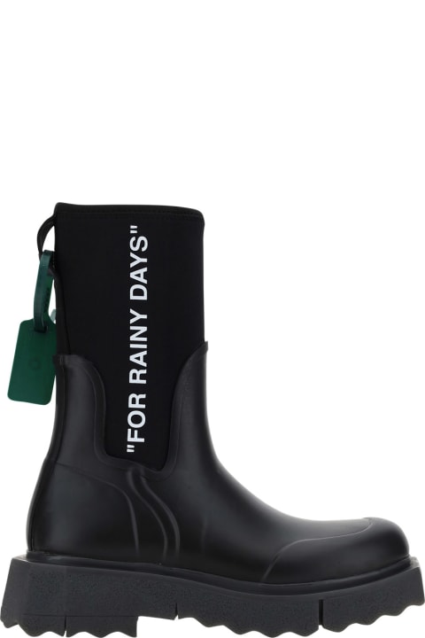 Off-White 'Sponge' rain boots, Women's Shoes