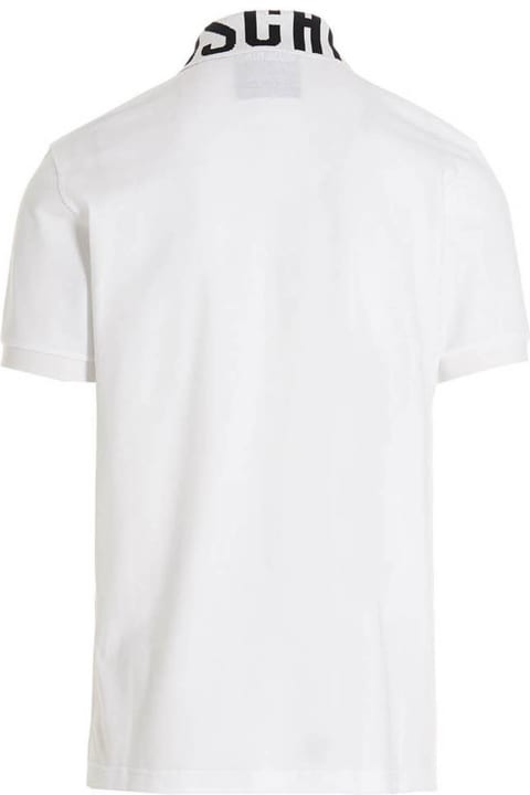 Moschino for Men Moschino Logo Collar Polo Shirt