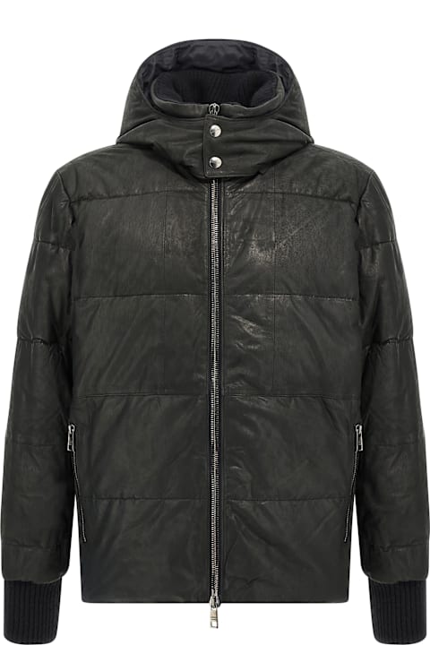 Giorgio Brato for Women Giorgio Brato Removable Hood Down Jacket