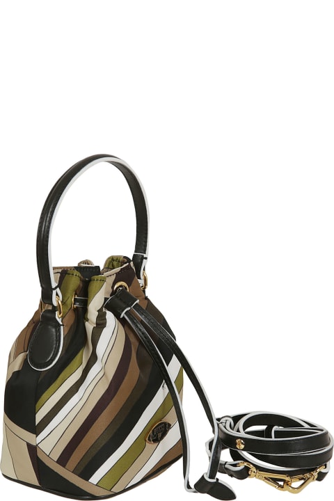 Pucci Totes for Women Pucci Drawtring Pouch Bag Small - Nylon