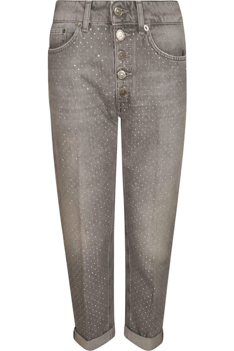 Jeans for Women Dondup Cropped Dotted Jeans