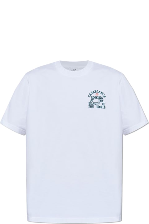 Topwear for Men Casablanca Casablanca T-shirt With Logo