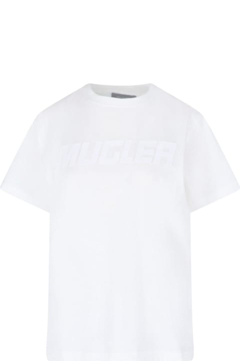 Mugler Topwear for Women Mugler Logo T-shirt