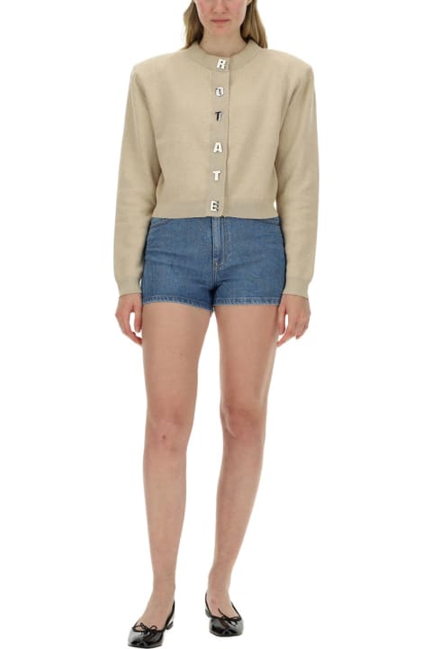 Fashion for Women Rotate by Birger Christensen Denim Shorts