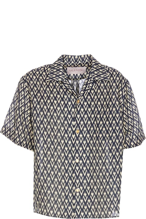 Valentino Garavani Shirts for Men Valentino Garavani Bowling Shirt