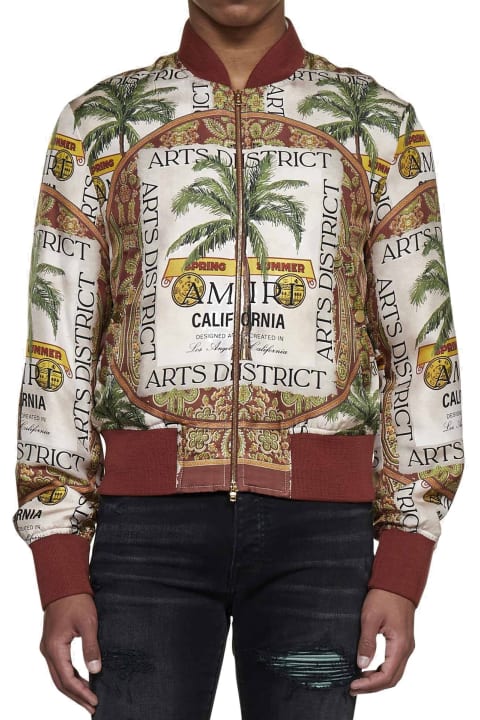 AMIRI Coats & Jackets for Women AMIRI Printed Silk Jacket