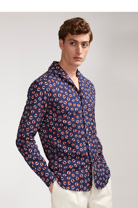 Homeware doppiaa Aanacapri Collar Printed Shirt