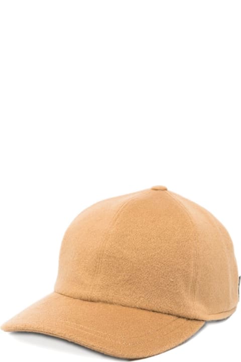 Borsalino for Kids Borsalino Hiker Cashmere Baseball Cap
