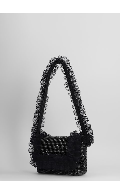 self-portrait for Kids self-portrait Shoulder Bag In Black Polyester