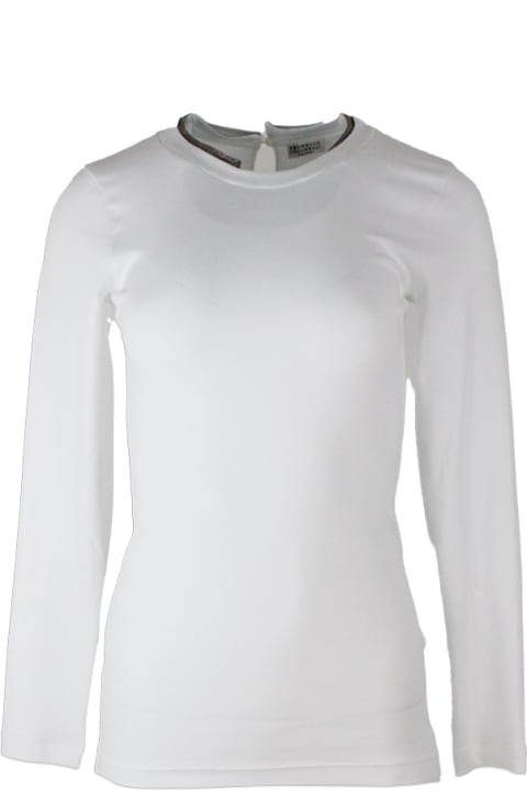 Clothing for Women Brunello Cucinelli Long Sleeve T-shirt