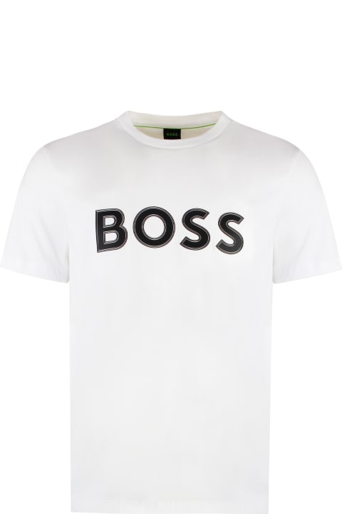 Hugo Boss Topwear for Men Hugo Boss Cotton Crew-neck T-shirt