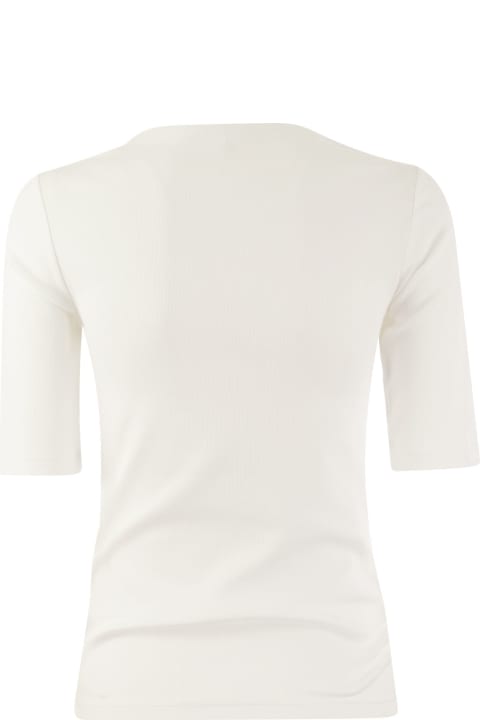 Peserico Topwear for Women Peserico T-shirt Bianco