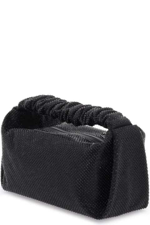 Shoulder Bags for Women Alexander Wang Scrunchie Mini Bag With Crystals