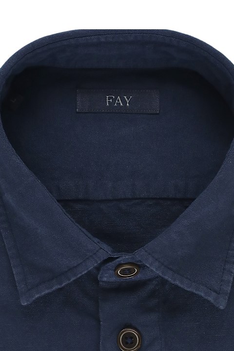Homeware Fay Linen And Cotton Shirt