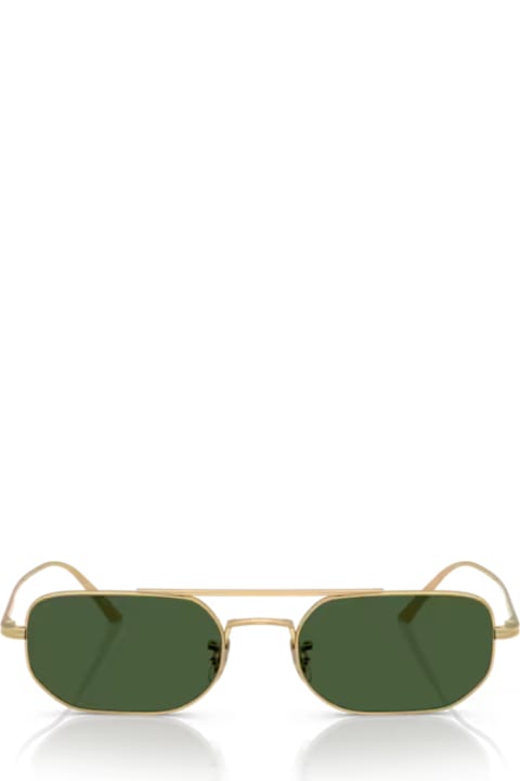 Oliver Peoples لـ Kids Oliver Peoples Oliver Peoples Ov1351s - 1989c Collezione Khaite 533271 Oro Sunglasses