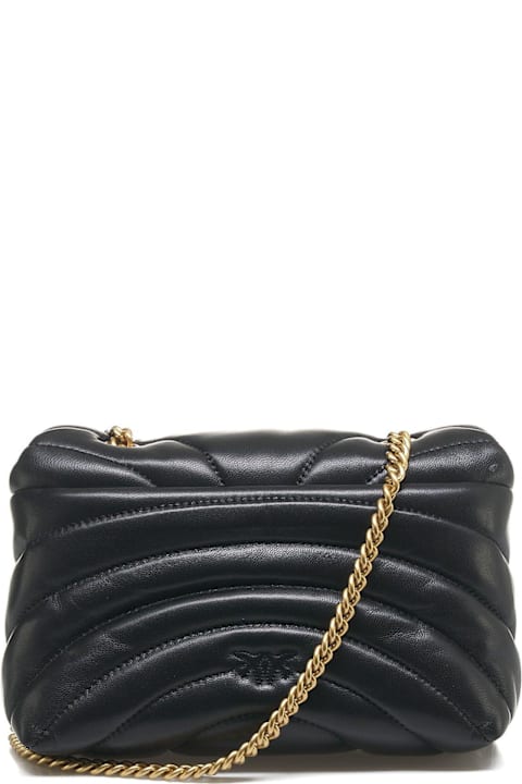 Homeware Pinko Love Puff Chain Linked Mini Crossbody Bag