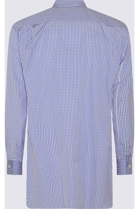 Sale for Women Comme des Garçons Light Blue Cotton Shirt
