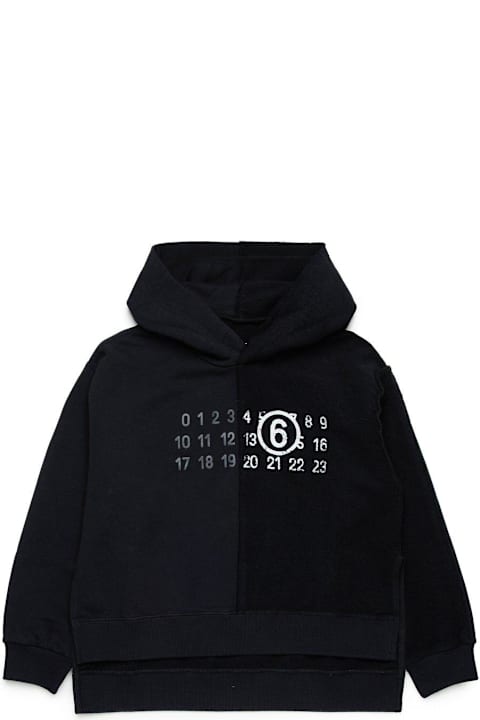 MM6 Maison Margiela Sweaters & Sweatshirts for Boys MM6 Maison Margiela Logo Printed Hoodie
