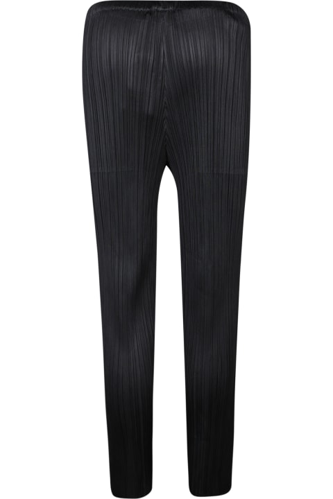 Pants & Shorts for Women Issey Miyake Pleats Please Black Trousers