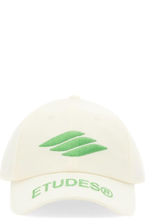 Études Hats for Men Études Baseball Hat With Logo Embroidery
