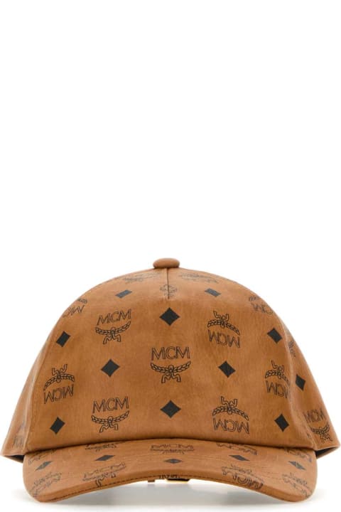MCM for Men MCM Printed Canvas Baseball Cap