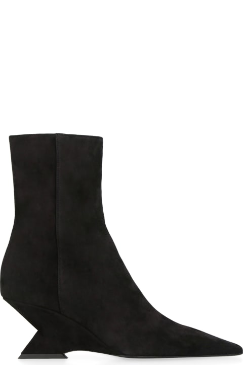 The Attico for Women The Attico Cheope Suede Ankle Boots
